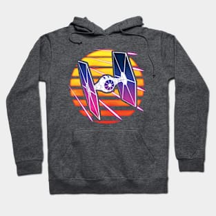 Synthwave TIE Fighter Hoodie